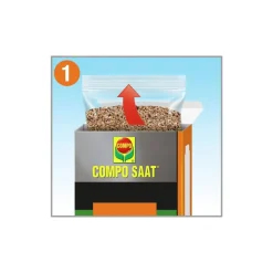 SAAT Rasen Reparatur Komplett-Mix und 4 kg für bis zu 20 m² ^ Compo