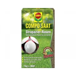 SAAT Strapazier-Rasen 1 kg für 50 m² ^ Compo Hot