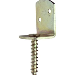 Flechtzaunbeschlag 4 x 3 x 3 x 4,2 cm verzinkt 50 Stück ^ Connex Hot