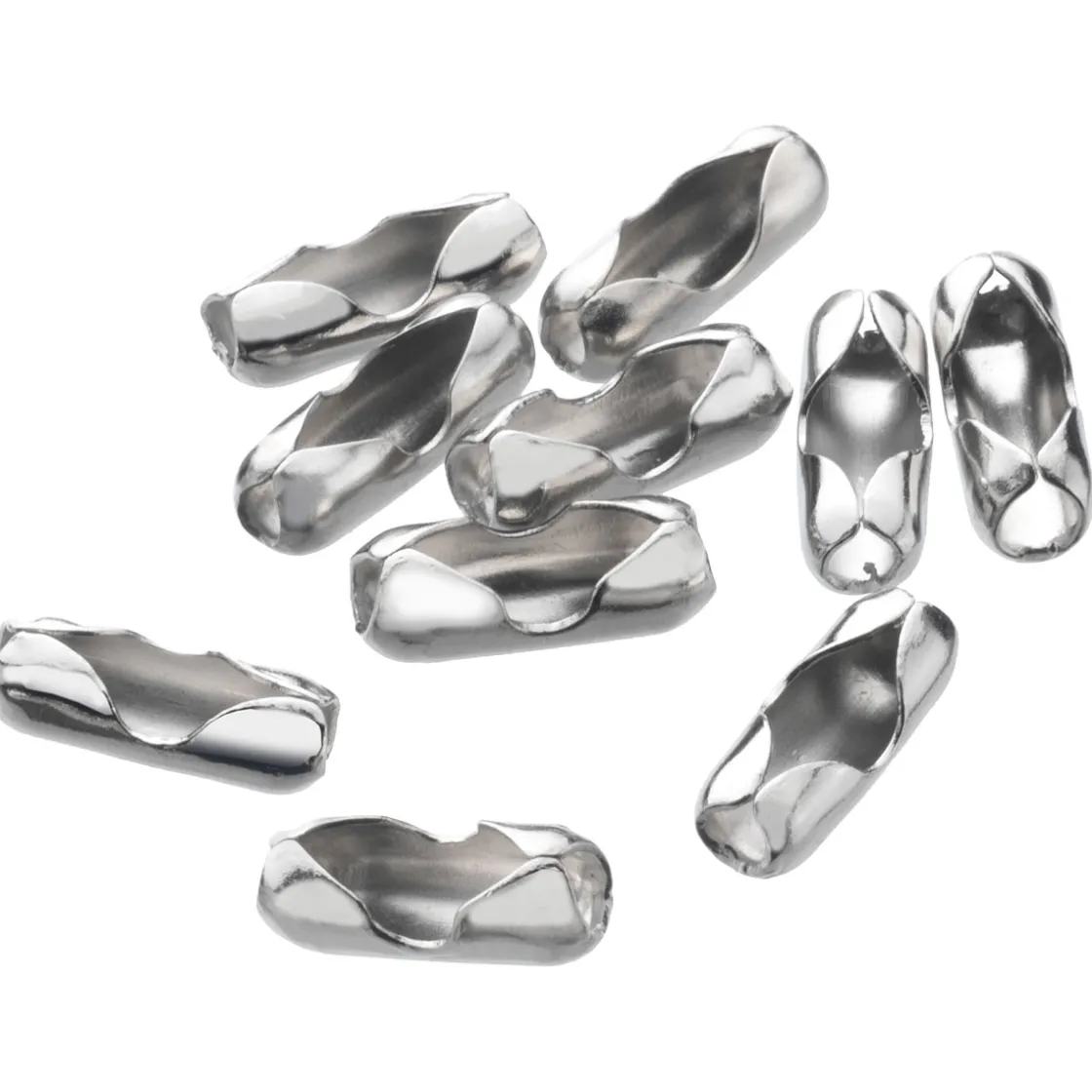Klemmhülse für Kugelkette 3,6 mm verchromt 20 Stück ^ Connex Sale