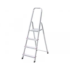 CORDA Stufen-Stehleiter, Aluminium, bis10 kg belastbar Stufen, AH ca. 2,80 m ^ Krause Best