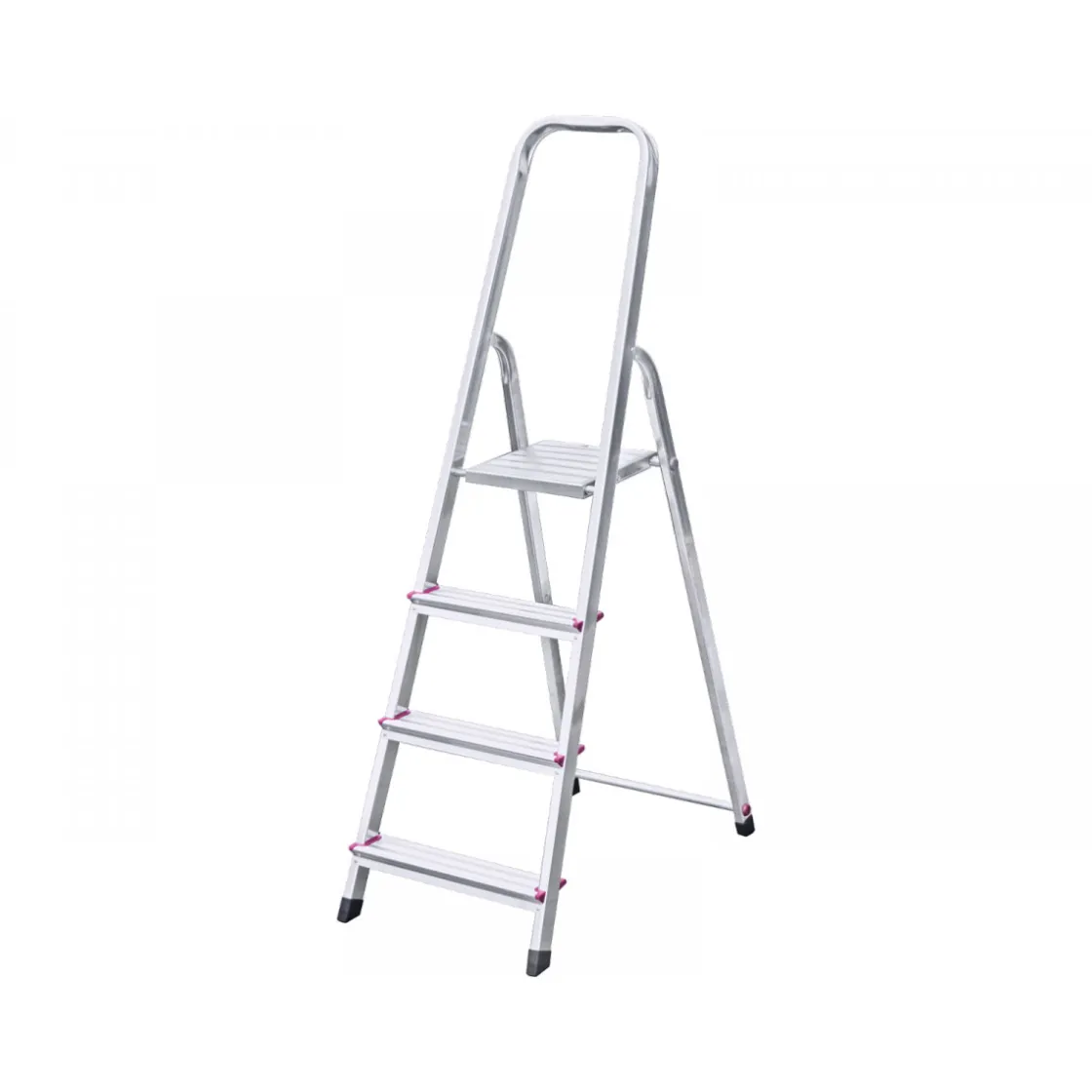 CORDA Stufen-Stehleiter, Aluminium, bis10 kg belastbar Stufen, AH ca. 2,80 m ^ Krause Best