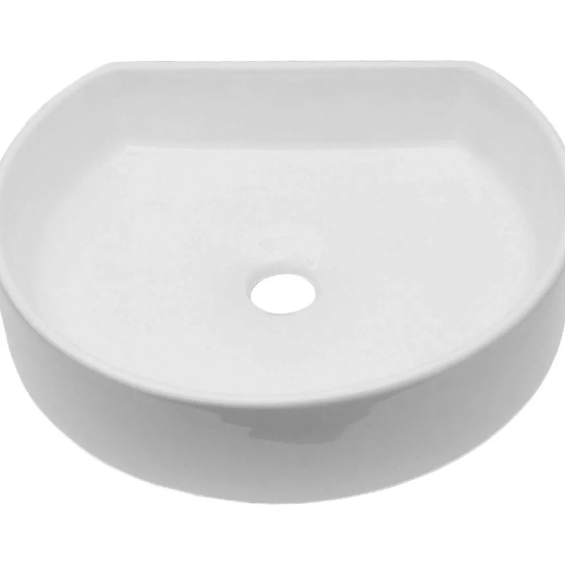 Aufsatzwaschtisch Anta 40 cm weiß ^ Cornat Outlet