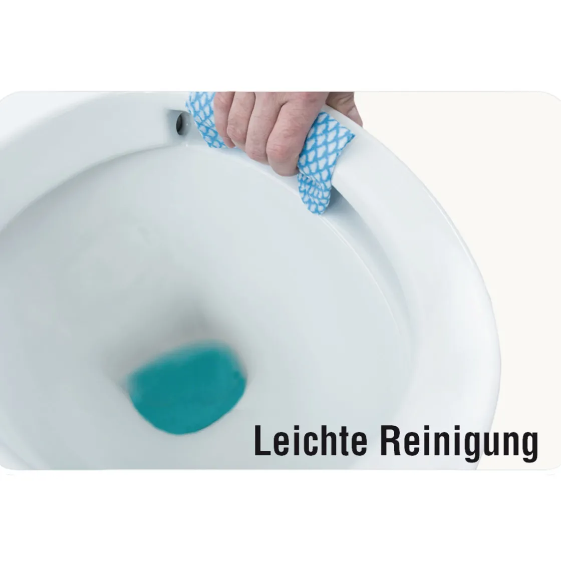 Flach Stand-WC spülrandlos Abgang waagerecht weiß ^ Cornat
