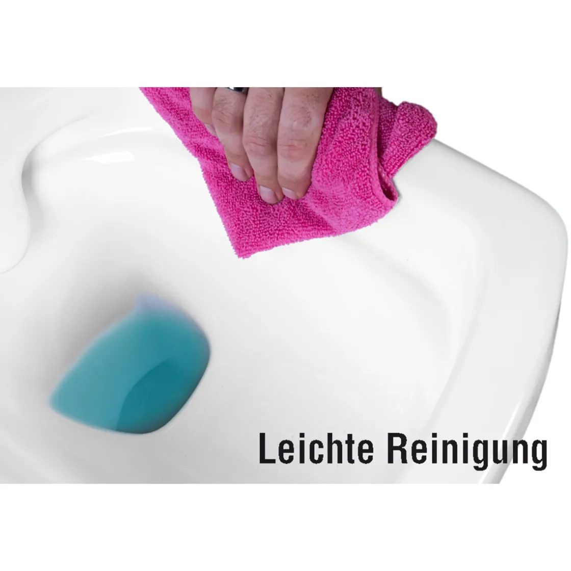 Komfort Tiefspül WC weiß ^ Cornat Clearance