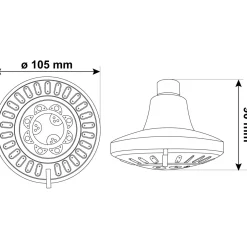 Reina Brauseset 5S chrom Blauer Engel ^ Cornat New