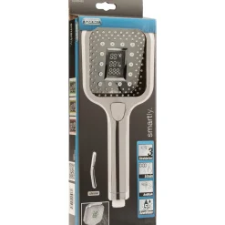 SMARTLY Handbrause chrom mit Echtzeit-Digitalanzeige ^ Cornat Outlet