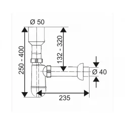 Urinal Komplettset ^ Cornat