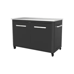 Aussentisch m/2 Tueren,Muelleimer und 4 Raedern. Top in ^ COZZE Discount