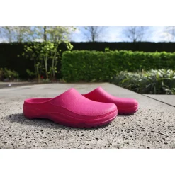 Damen-Clogs Gr. 36 / 37 Himbeere ^ Hot