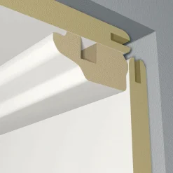 Deckenleiste weiß Hochglanz 2,6 m ^ Clearance
