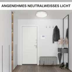 Decken- und Wandleuchte SHINING FRAME LED ALU 18W ^ Best