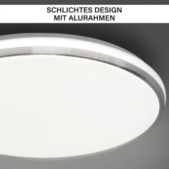 Decken- und Wandleuchte SHINING FRAME LED ALU 18W ^ Best
