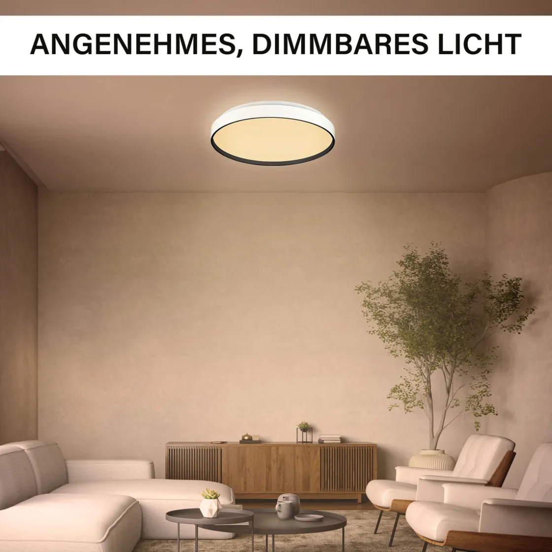 Decken-Wandleuchte SHINING JUPITER BLACK 1800K 24W ^ Hot