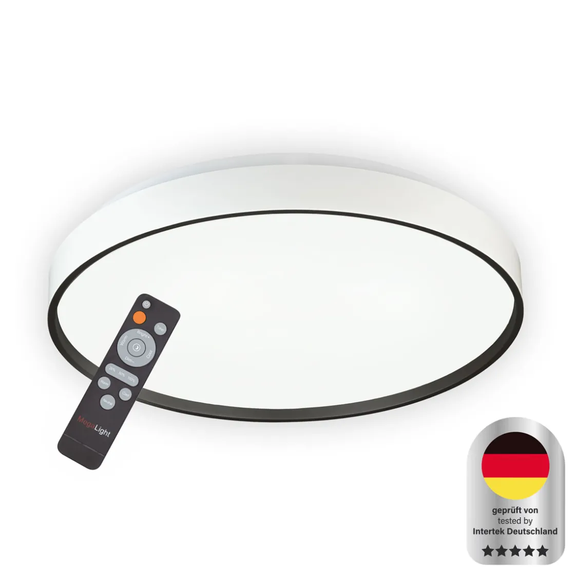 Decken-Wandleuchte SHINING JUPITER BLACK 1800K 24W ^ Hot