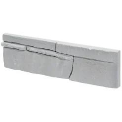 Dekorfliese Trento-1 200/340 x 93 x 12-24 mm grau ^ Outlet