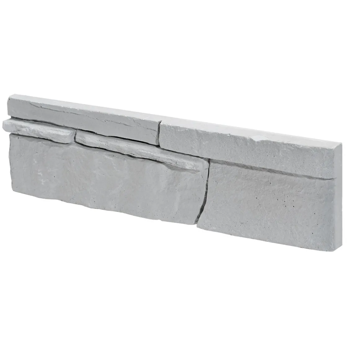 Dekorfliese Trento-1 200/340 x 93 x 12-24 mm grau ^ Outlet
