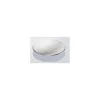 Design Abdeckung fuer runde Siebkorbventile 92mm,Edelstahl glaezend ^ Pyramis New