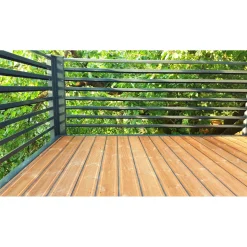 Designbalkon Small mit Lamellengeländer 288 x 200 x 290 cm ^ Sale