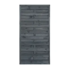 Dichtzaum 90 x 180 cm glatt Kiefer dunkel- grau gebeizt ^ Discount