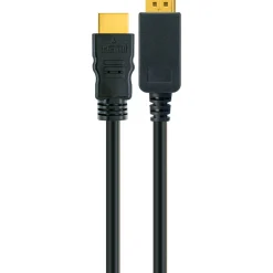 DisplayPort HDMI Anschlusskabel 2mschwarz ^ Schwaiger Outlet