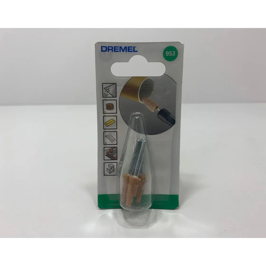 Aluminiumoxid-Schleifstein Durchmesser 6,4 mm ^ Dremel Discount