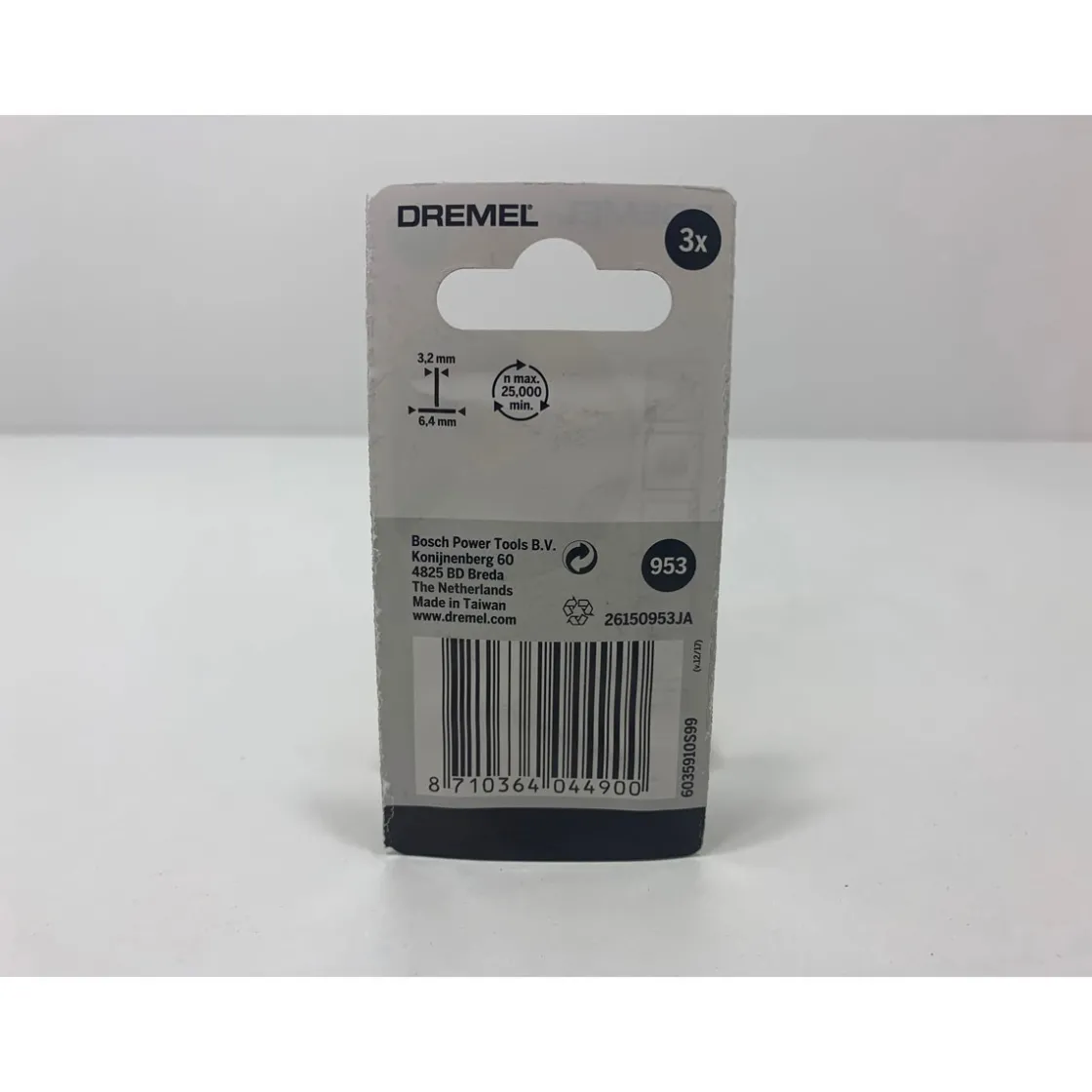 Aluminiumoxid-Schleifstein Durchmesser 6,4 mm ^ Dremel Discount