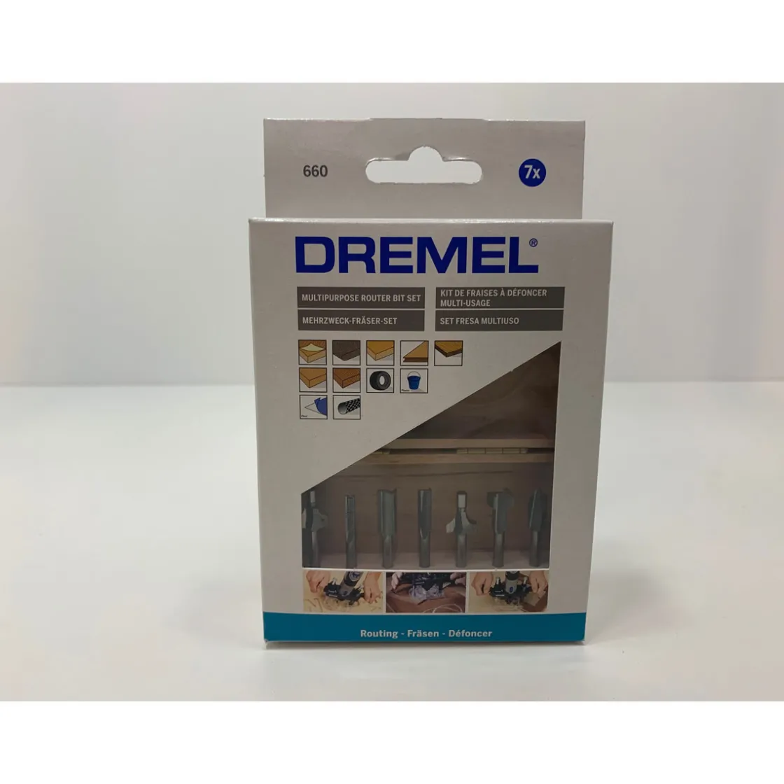 Fräser-Set 7-teilig ^ Dremel Best