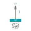 Hochgeschwindigkeits-Fräsmesser Durchmesser 6,3 mm ^ Dremel Sale