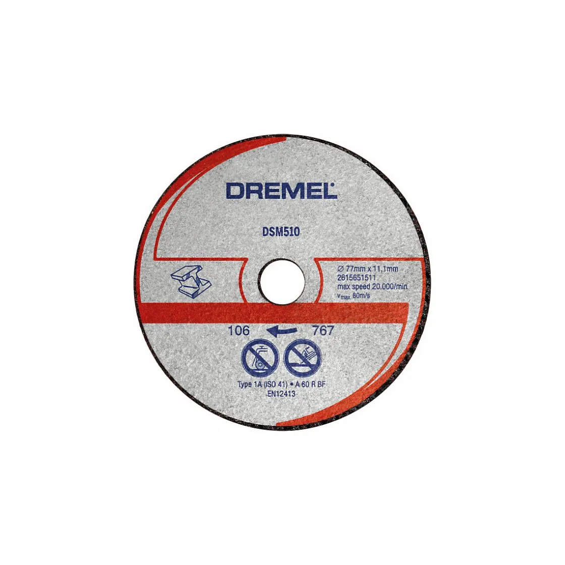 Metall-Trennscheibe Durchmesser 77,0 mm ^ Dremel Discount