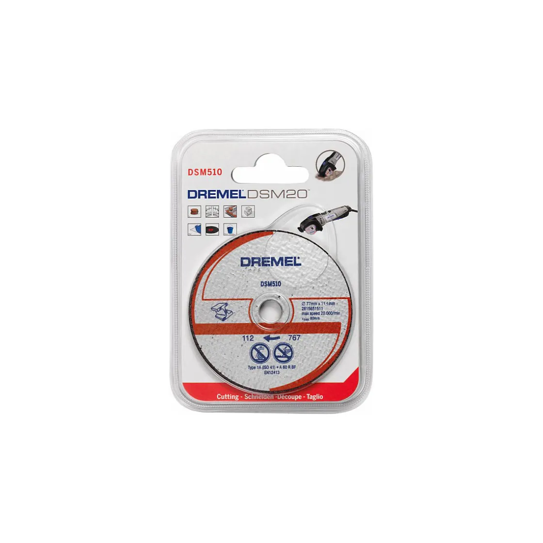 Metall-Trennscheibe Durchmesser 77,0 mm ^ Dremel Discount