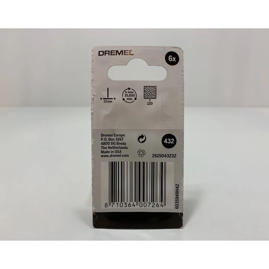Schleifband Durchmesser 13 mm ^ Dremel Clearance