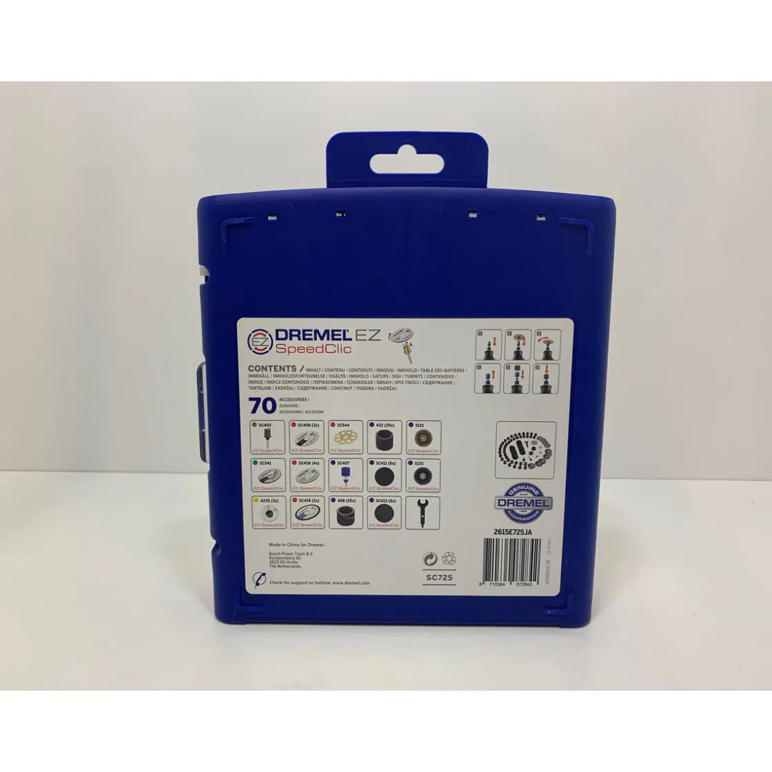 Zubehörset 725 EZ SpeedClic 70 Teile ^ Dremel Sale