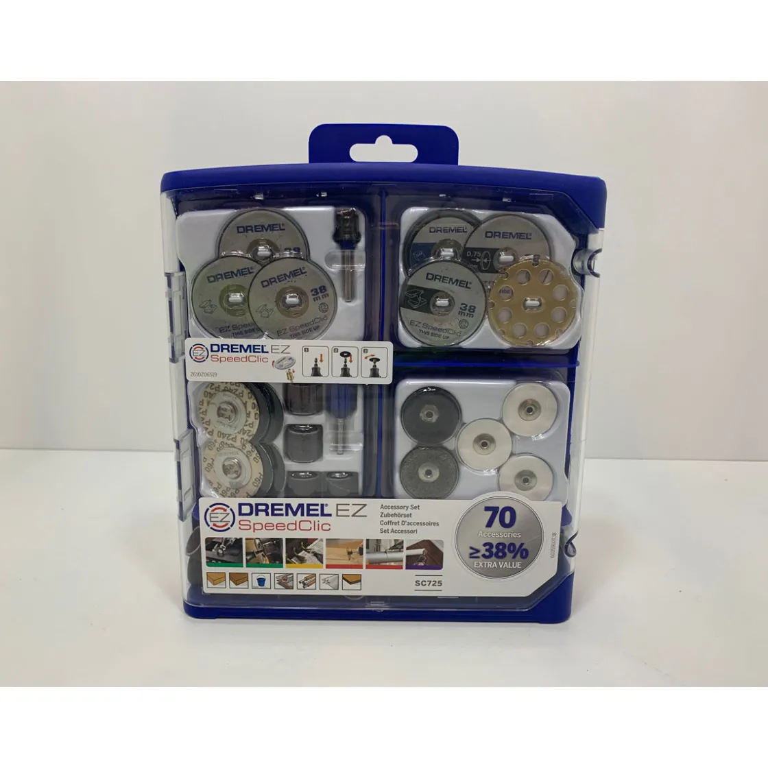 Zubehörset 725 EZ SpeedClic 70 Teile ^ Dremel Sale