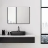 Design Wandspiegel Black Magico 80 x 60 cm ^ DSK Clearance