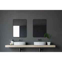 Design Wandspiegel Black Magico 80 x 60 cm ^ DSK Clearance