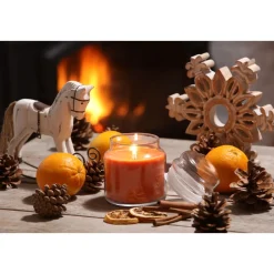 Duftkerze im Bonbonglas Advent Dream Orangen-Punsch 10 x 14,2 cm ^ Outlet
