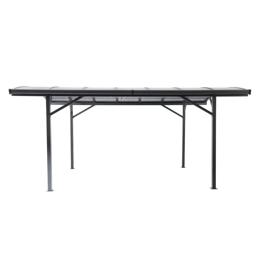 Aluminium-Carport antrahzit 2,9 x 2,4 x 5 m ^ Durabil Hot