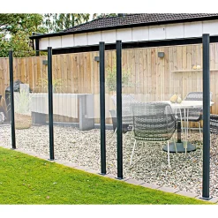 Glas-Windschutz klar 97,6 x 160 cm ^ Durabil Hot