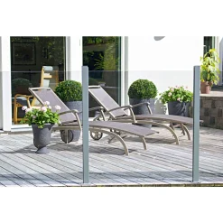 Glas-Windschutz 6 mm 228 x 1600 mm Einscheibensicherheitsglas klar ^ Durabil Clearance