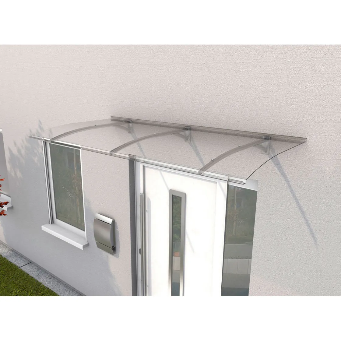 Pultvordach Typ PT Secco 200200x90x22 cm ^ Durabil Discount