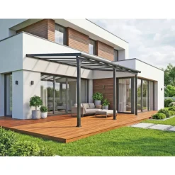 Terrassenüberdachung 425 x 285 x 300 cm ^ Durabil