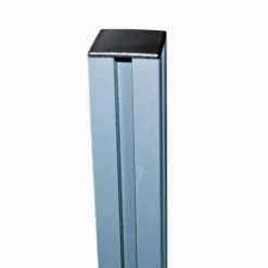 Universalpfosten für Glaswindschutz Aluminium ^ Durabil Online