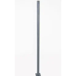 Universalpfosten für Glaswindschutz Aluminium ^ Durabil Online