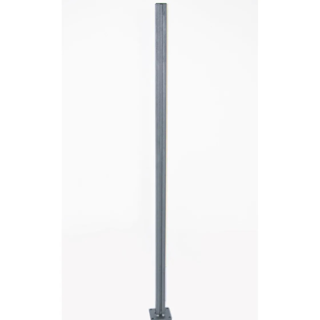 Universalpfosten für Glaswindschutz Aluminium ^ Durabil Online