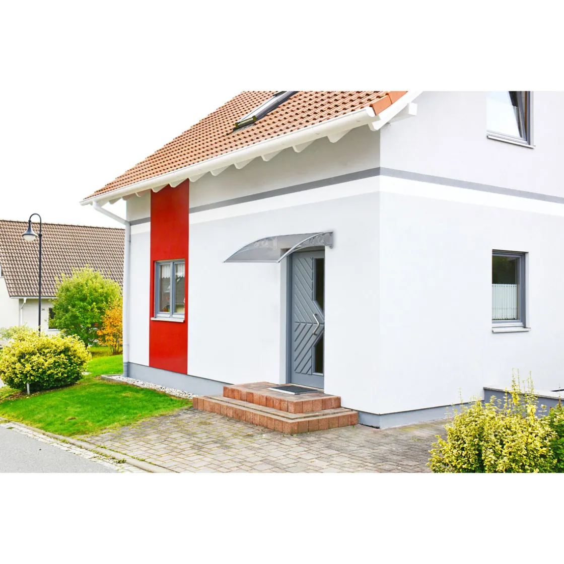 Vordach silber 150 x 100 cm ^ Durabil Best