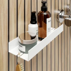 Duschablage zum Kleben Gr.SEdelstahloptik, 35x280x95mm ^ Schulte Sale