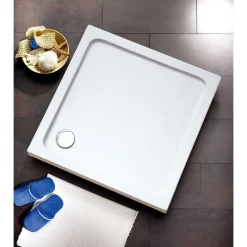 Duschwanne quadratisch 90x90/3 cm weiss ^ Ottofond New