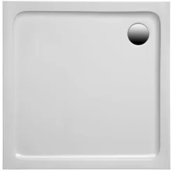 Duschwanne quadratisch x/3 weissKomplettset mit Traeger u. Ablaufgarnit. ^ Ottofond Online