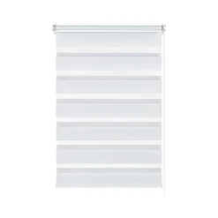 EasyFix Doppelrollo 100x150 weiß ^ Gardinia